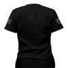Women's Fitted T-Shirt - Never Back Down
